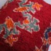 Red Floral Berber Poufs - Image 5