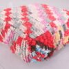 Colorful Moroccan Shaggy Floor Cushion