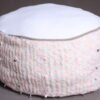 Round Pink Moroccan Handira Pouf - Image 8