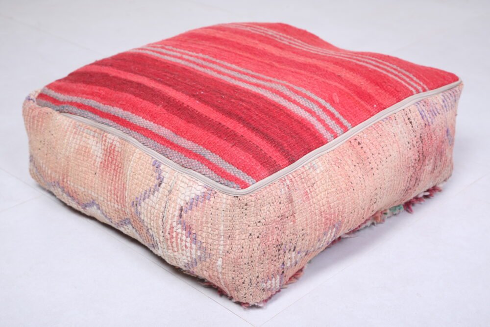 Vintage Moroccan Pouf Set - Image 4