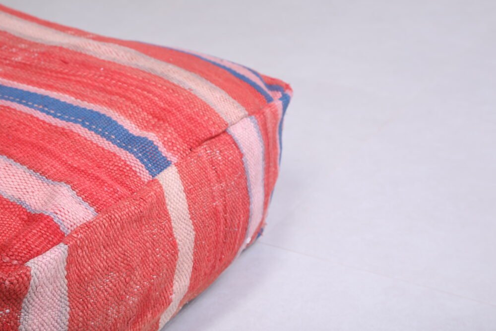 Soft Vintage Kilim Floor Cushions - Image 3