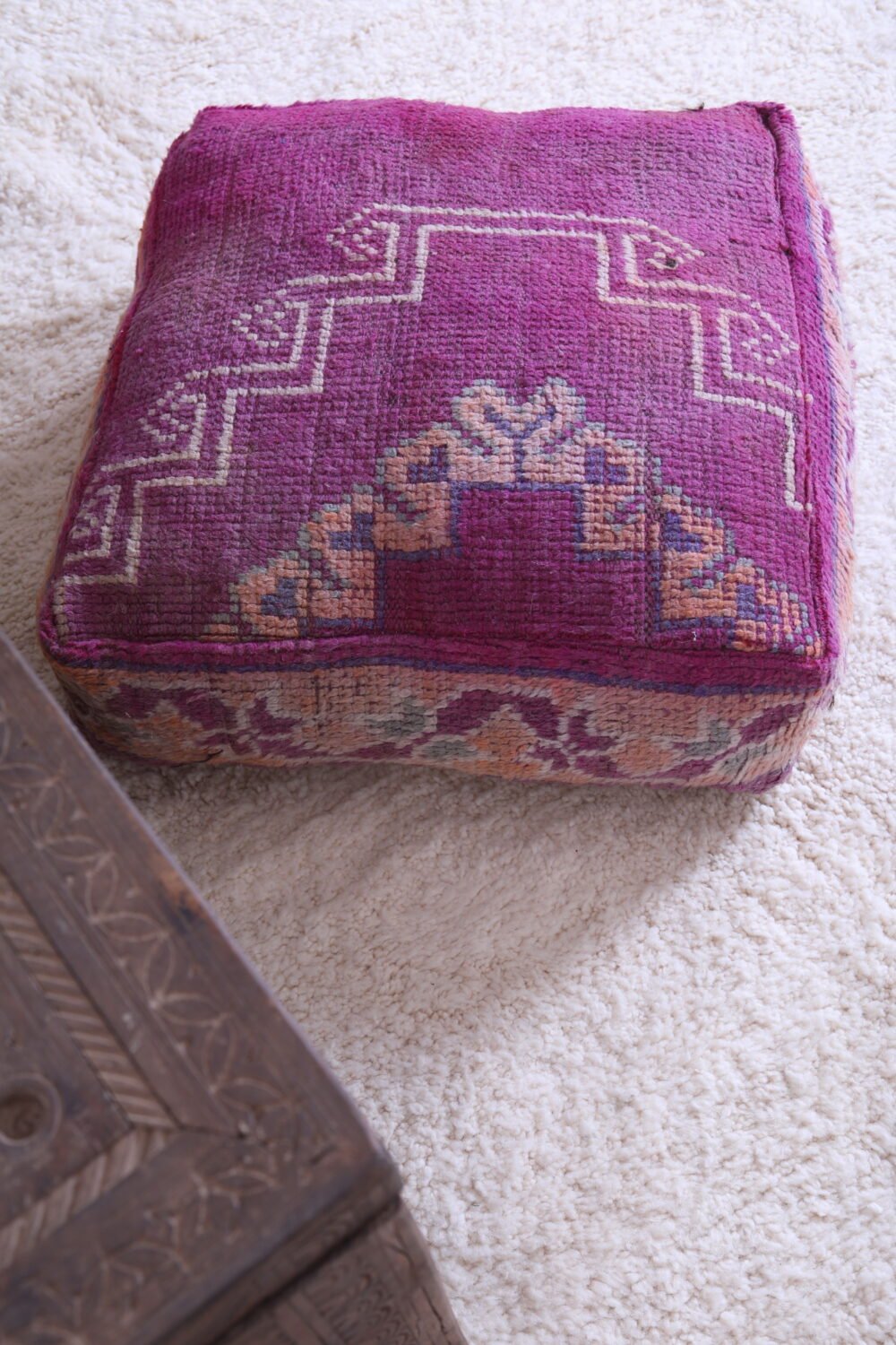 Vintage Moroccan Floor Pillow - Image 6