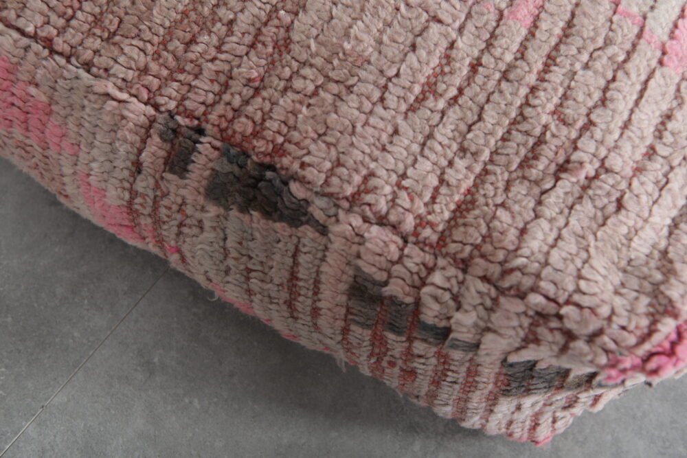 Diamond Pattern Vintage Floor Cushion - Image 5