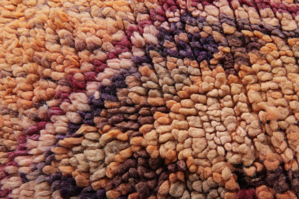 Shaggy Tribal Floor Cushion - Image 3
