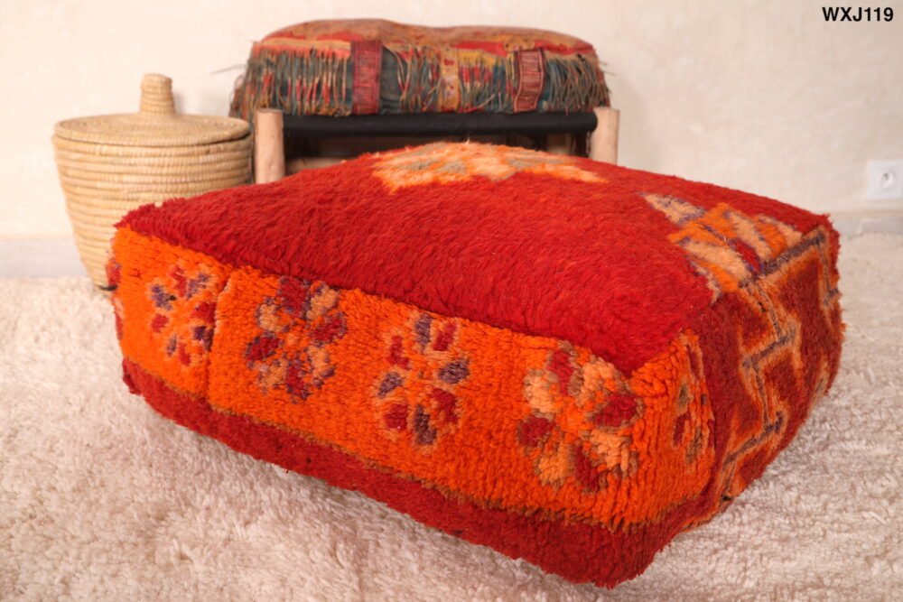 Vintage Berber Pouf