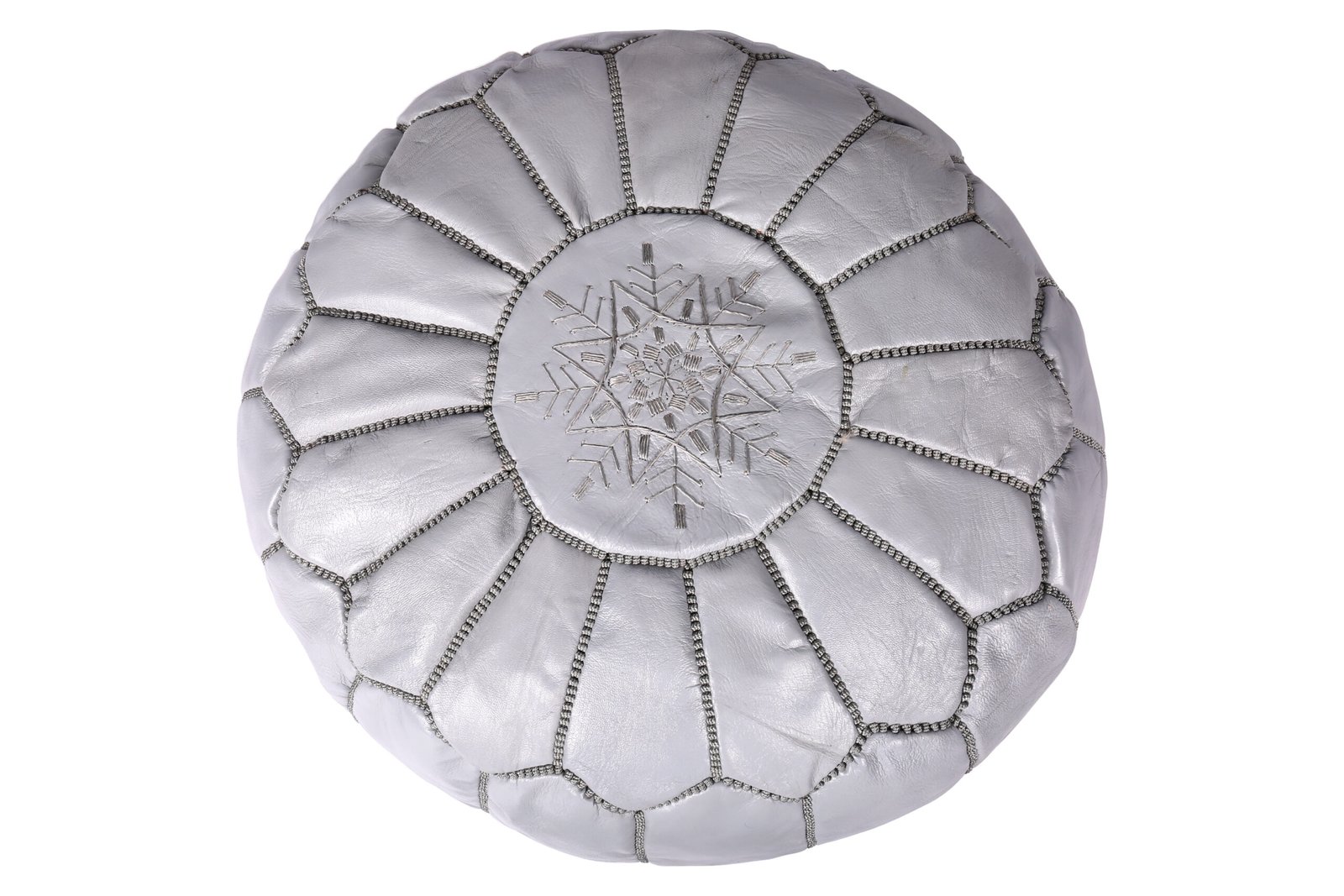 White pouf
